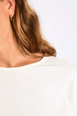 Livia TSHIRT YALDA VARGAS Blanc Online