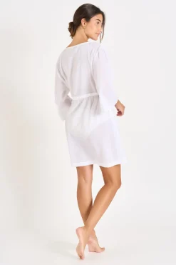 Livia TUNIQUE BEACHWEAR SOLVEIG ANDROTT Blanc Hot