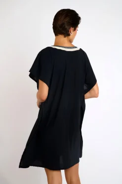 Livia TUNIQUE BEACHWEAR ANANKE SAMOS Noir Online